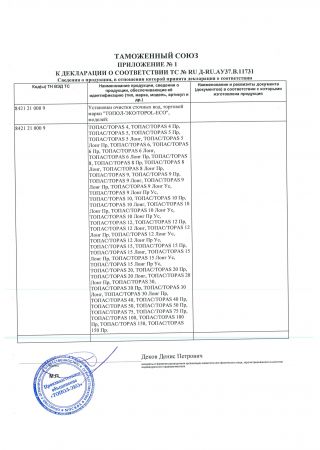 Декларация соответствия
